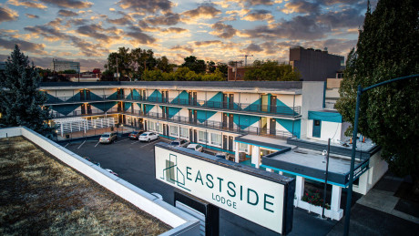 Eastside Lodge - Drone View